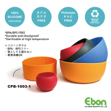 Silicone pet bowl