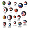 National Flag Valve Caps-CB-2950
