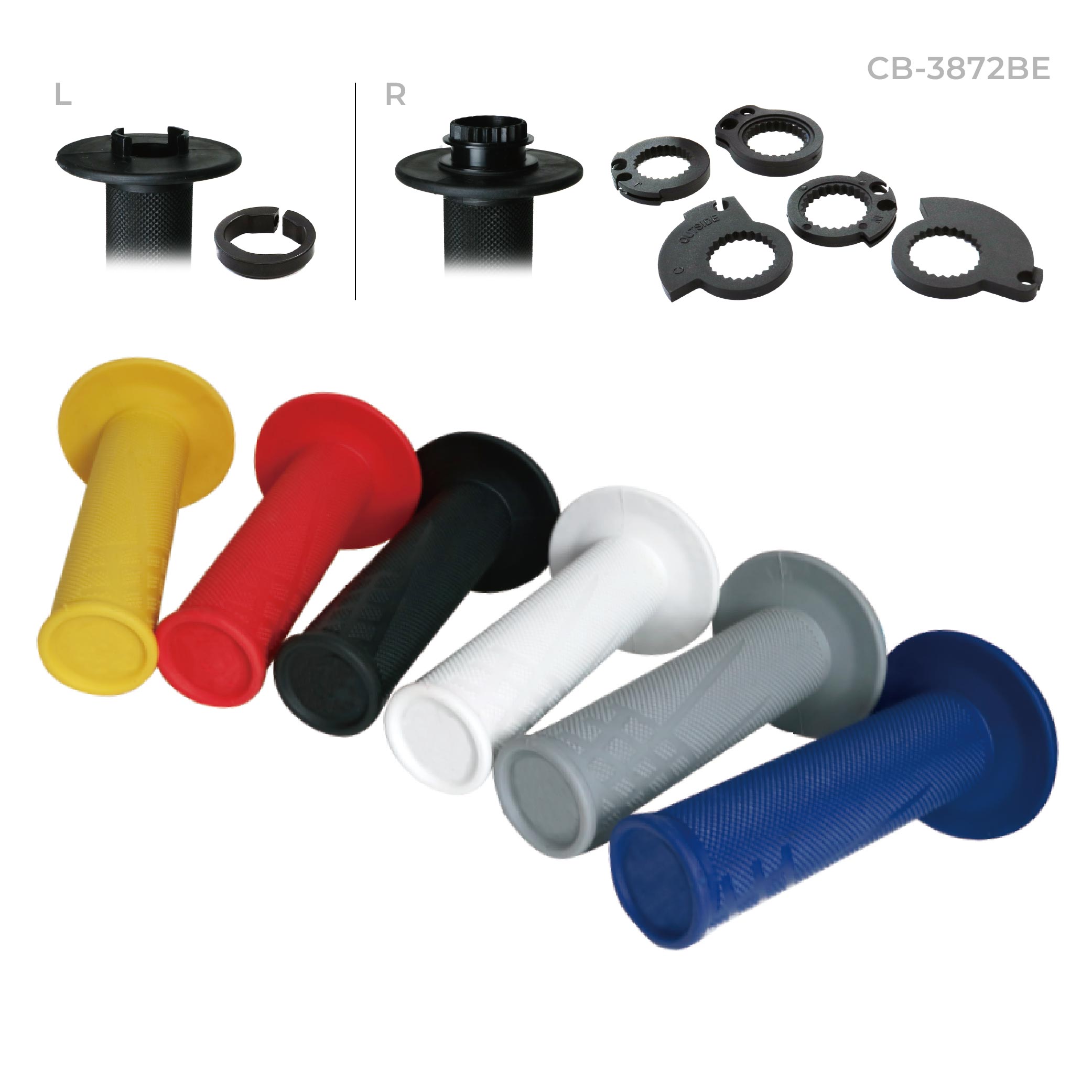 Motorcycle Grip / CB-3872BG+CB-3872BE