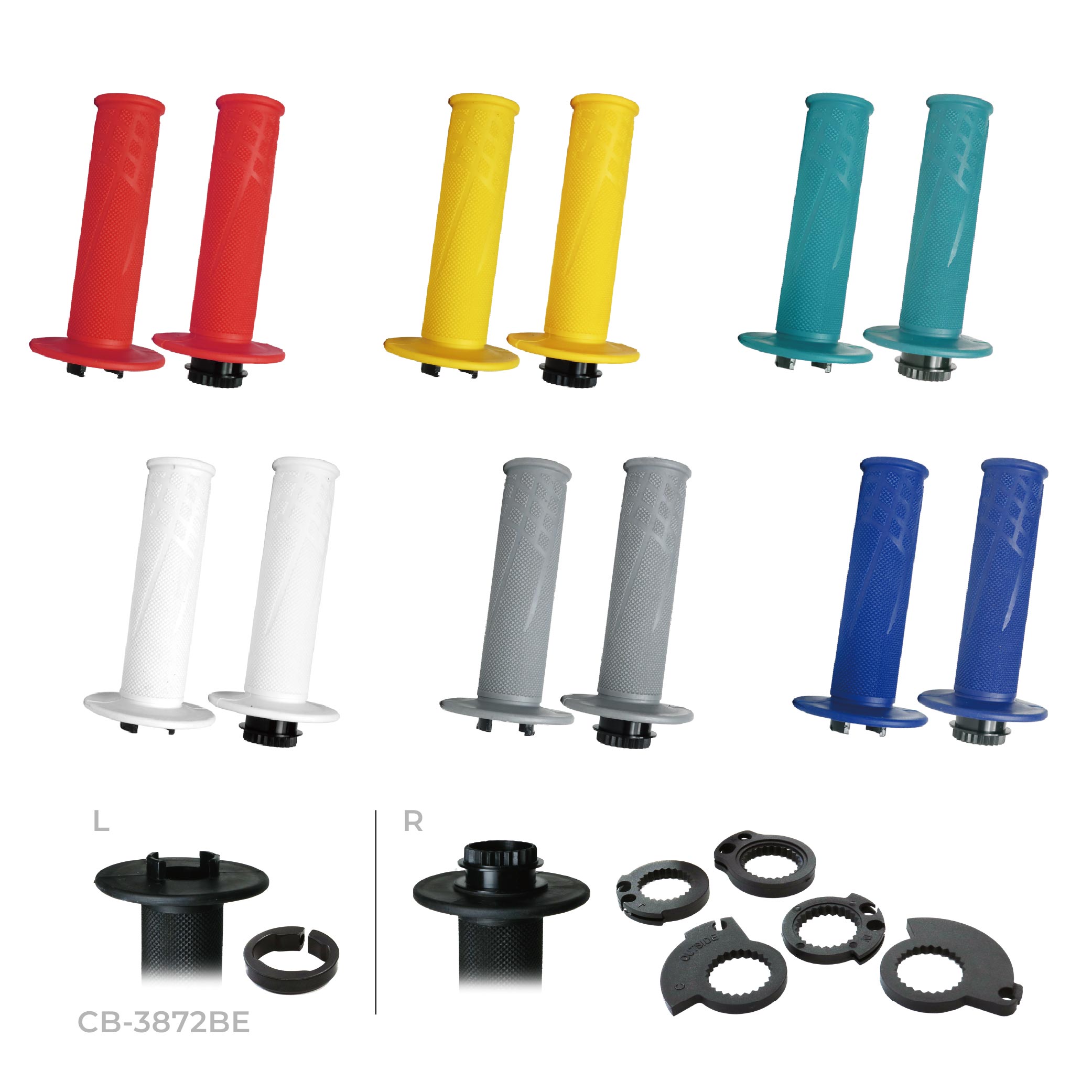 Motorcycle Grip / CB-3872BG+CB-3872BE