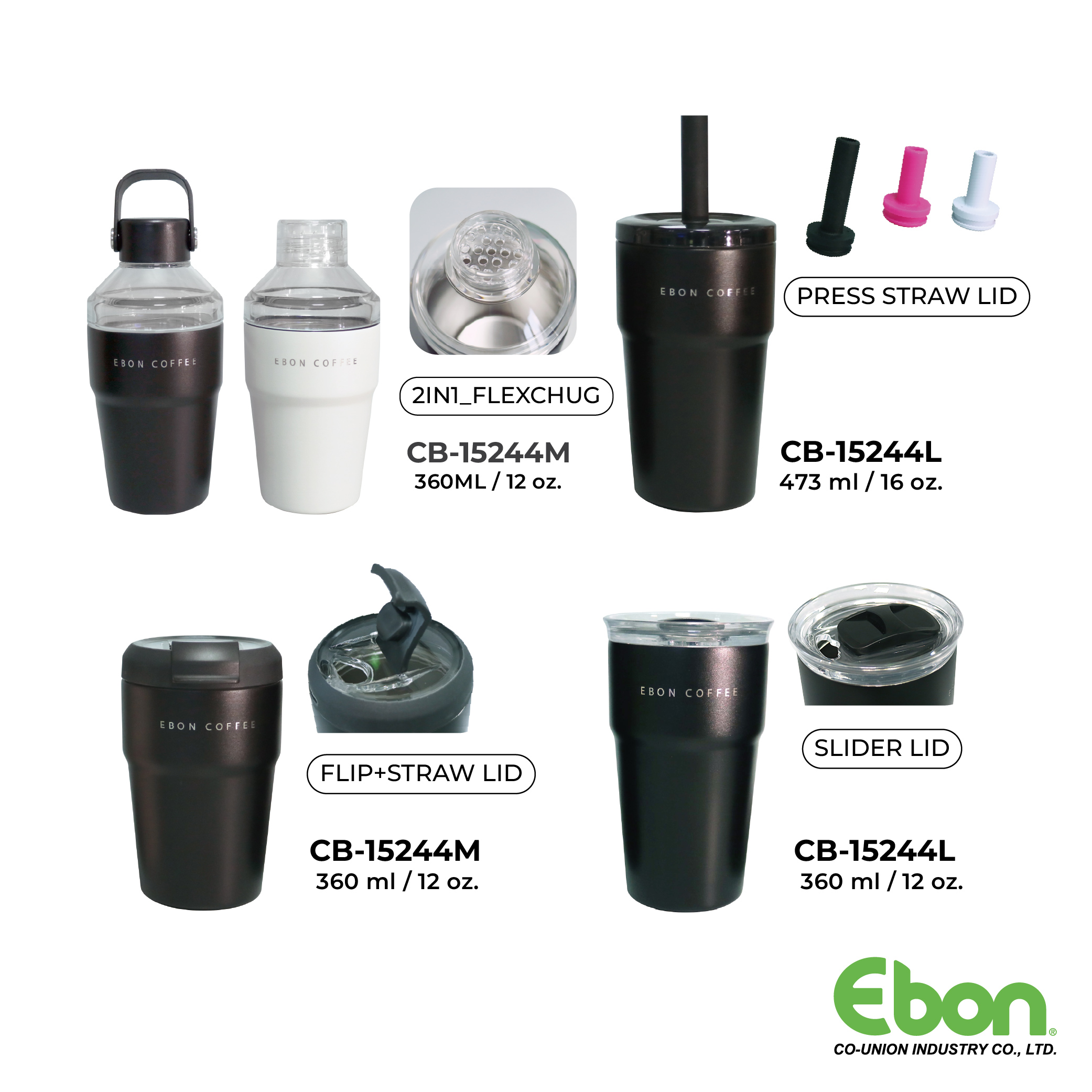 Insulated Coffee Tumbler/ CB-15244S~XL